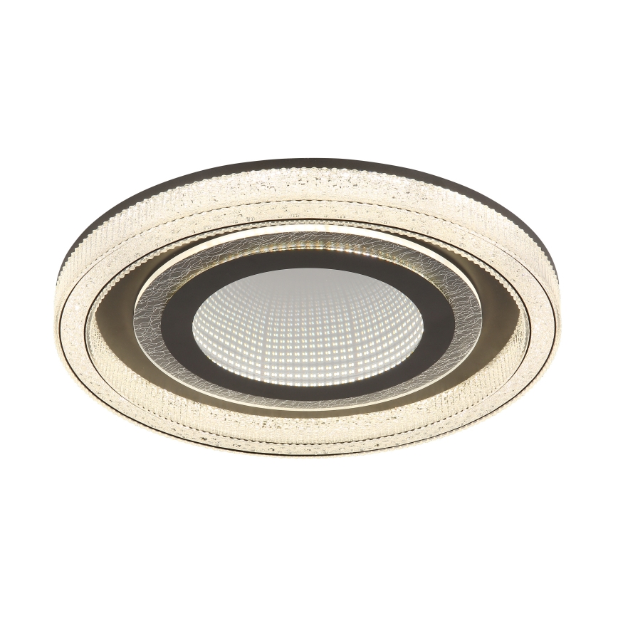 Globo - LED dimbare plafondlamp LED/48W/230V 2700-6000K Ø 48 cm antraciet + afstandsbediening