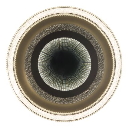 Globo - LED dimbare plafondlamp LED/48W/230V 2700-6000K Ø 48 cm antraciet + afstandsbediening