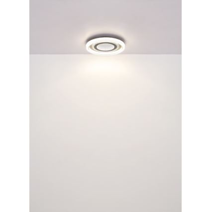 Globo - LED dimbare plafondlamp LED/48W/230V 2700-6000K Ø 48 cm antraciet + afstandsbediening