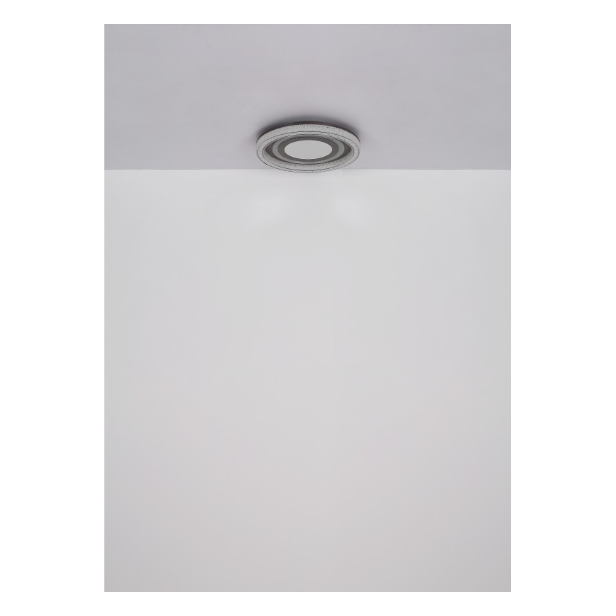 Globo - LED dimbare plafondlamp LED/48W/230V 2700-6000K Ø 48 cm antraciet + afstandsbediening