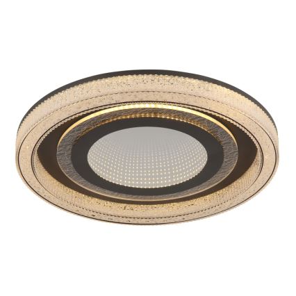 Globo - Plafonnier LED dimmable LED/48W/230V 2700-6000K Ø 48 cm anthracite + télécommande