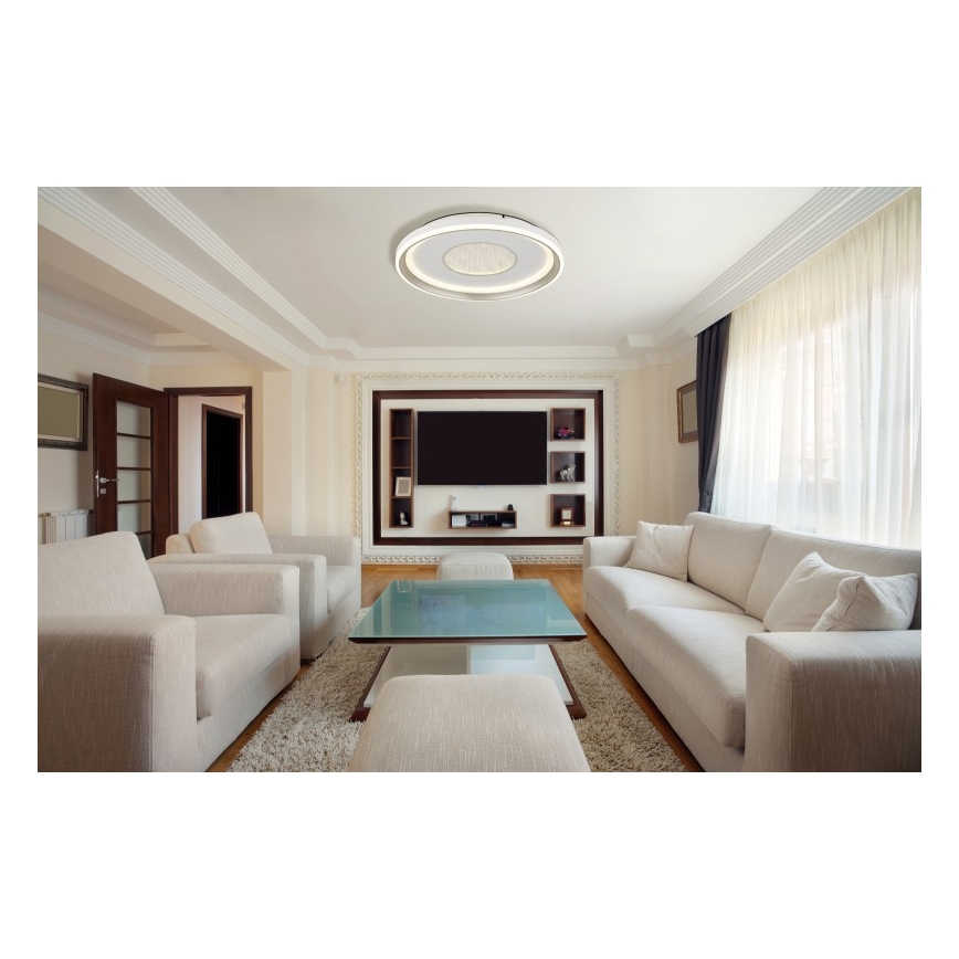 Globo - Plafonnier LED dimmable LED/48W/230V 2700-6000K Ø 48 cm avec télécommande