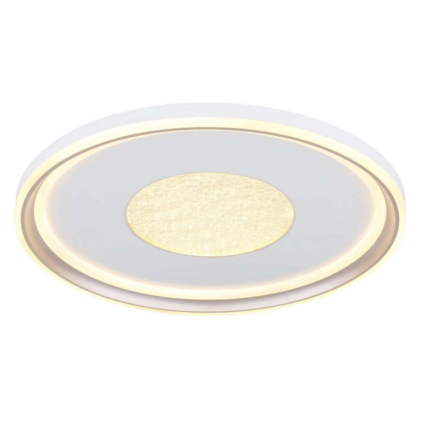 Globo - Dimbare LED-plafondlamp LED/60W/230V 2700-6000K Ø 59 cm wit/crème + afstandsbediening