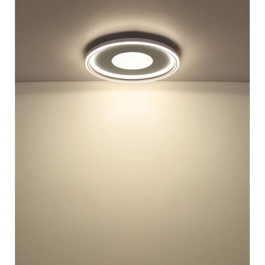 Globo - Plafonnier LED dimmable LED/60W/230V 2700-6000K Ø 59 cm beige + télécommande