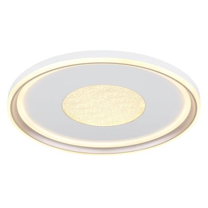 Globo - Plafonnier LED dimmable LED/60W/230V 2700–6000K Ø 59 cm blanc/crème + télécommande