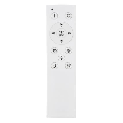Globo - LED dimbare plafondlamp LED/58W/230V 2700-6000K Ø 50 cm wit + afstandsbediening