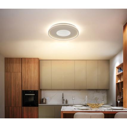 Globo - LED-dimbare plafondlamp LED/40W/230V 2700-6500K Ø 50,5 cm + afstandsbediening