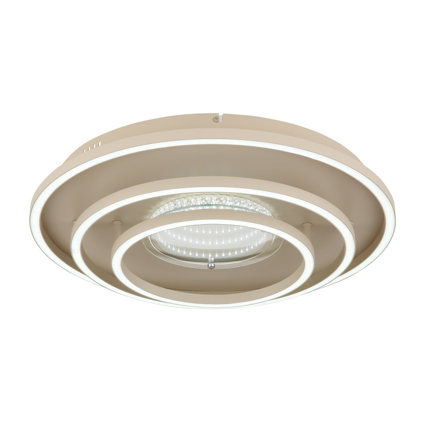 Globo - Plafonnier LED/40W/230V 3000/4000/6000K Ø 51 cm beige