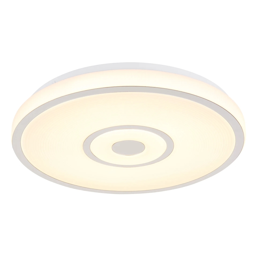 Globo - Plafonnier LED/24W/230V 3000/4000/6000K Ø 38 cm blanc/chrome mat