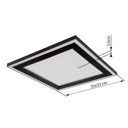 Globo - Plafonnier LED/24W/230V 4000K