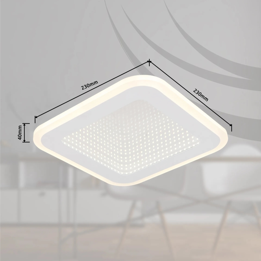 Globo - LED Plafondlamp LED/12W/230V 4000K