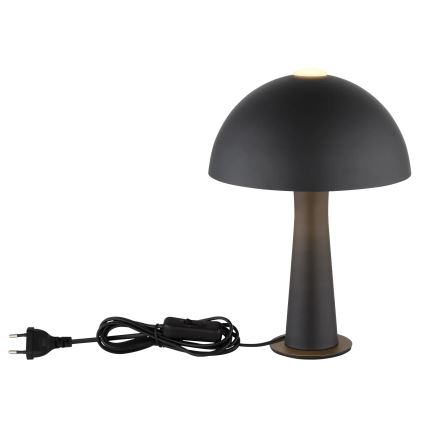 Globo - Tafellamp 1xE14/25W/230V zwart