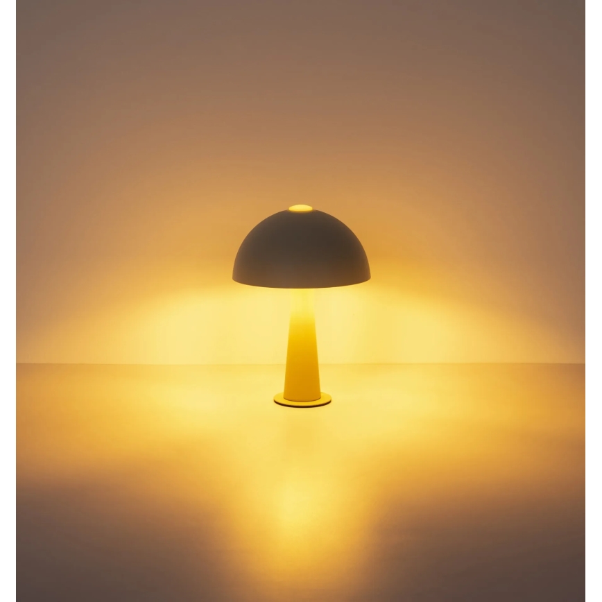 Globo - Tafellamp 1xE14/25W/230V beige