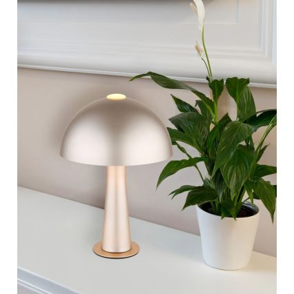 Globo - Lampe de table 1xE14/25W/230V crème
