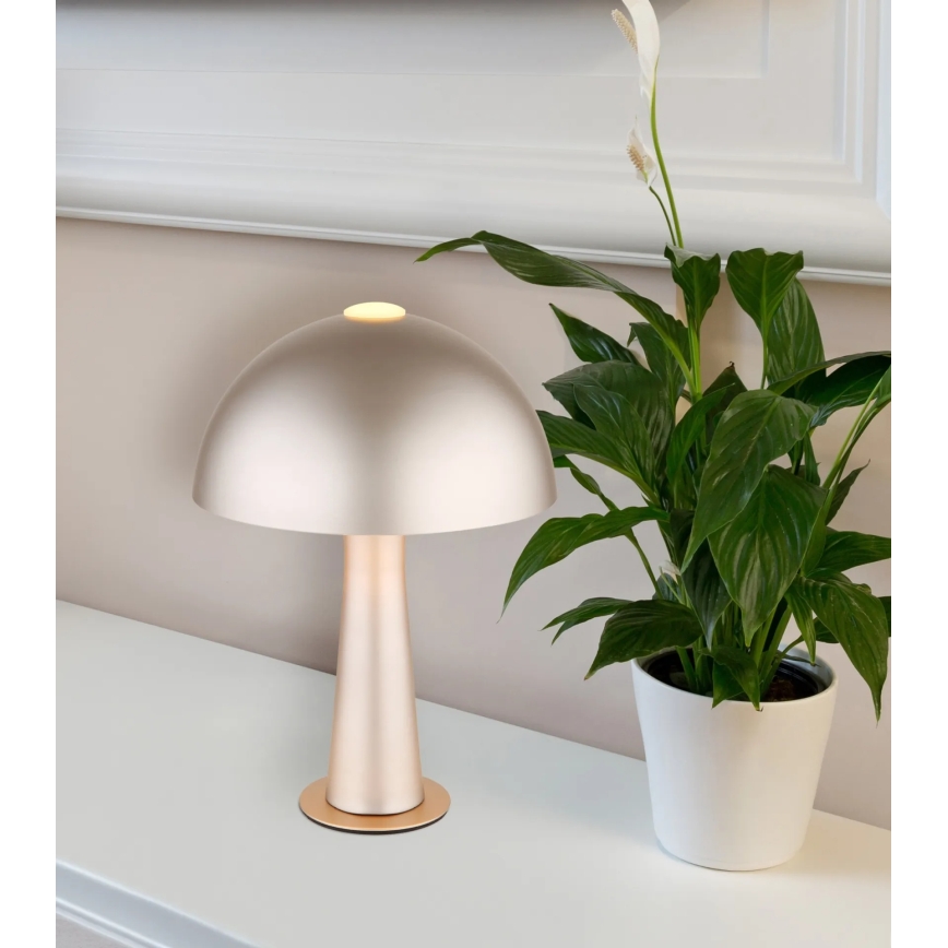 Globo - Lampe de table 1xE14/25W/230V crème