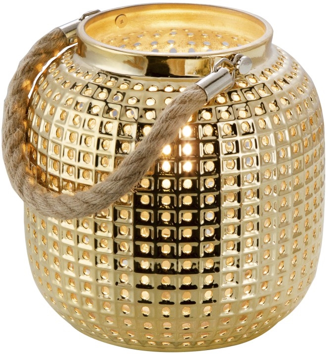 Globo 50770145 - Lampe de table décorative BOLA 1xE14/40W/230V dorée