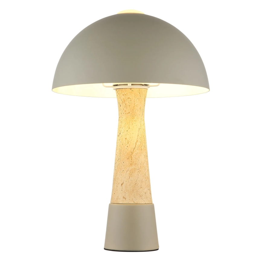 Globo - Lampe de table 1xE27ILLU/40W/230V grise