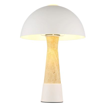 Globo - Lampe de table 1xE27ILLU/40W/230V crème