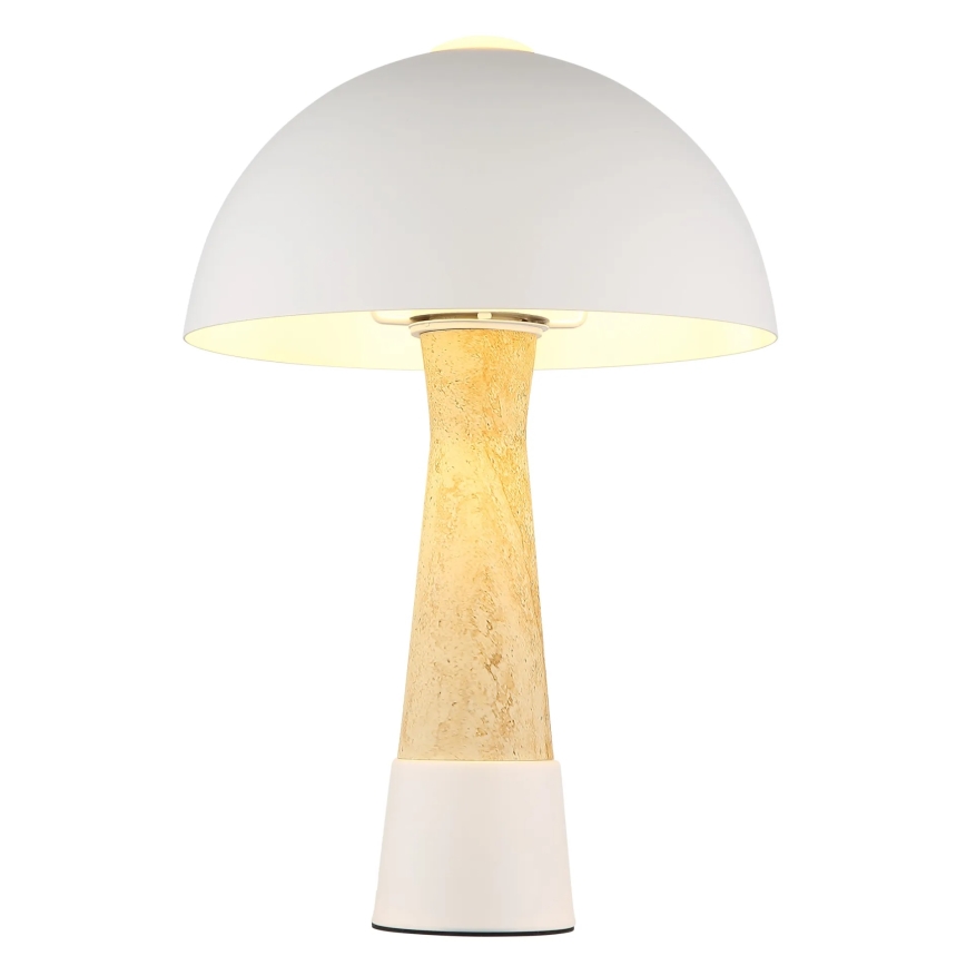 Globo - Lampe de table 1xE27ILLU/40W/230V crème