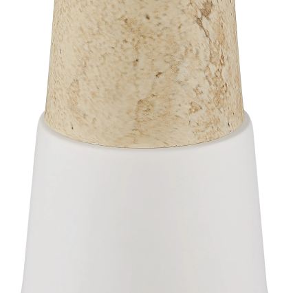 Globo - Lampe de table 1xE27ILLU/40W/230V crème