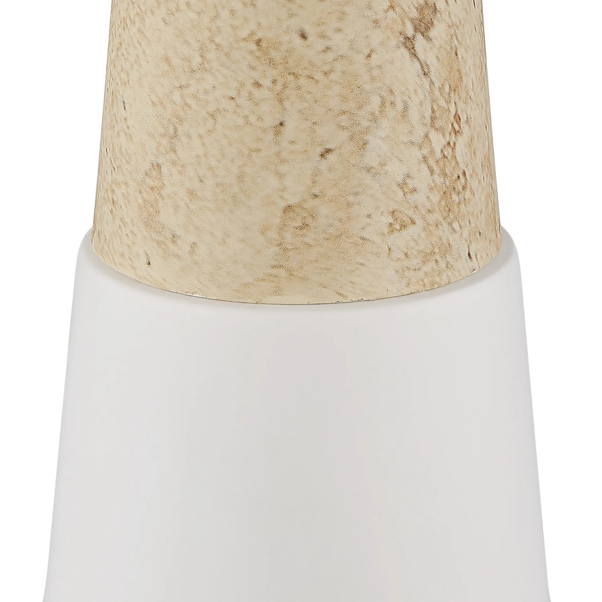 Globo - Lampe de table 1xE27ILLU/40W/230V crème