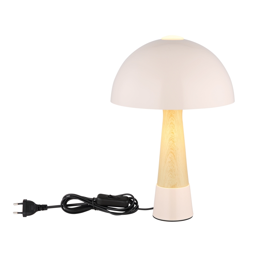 Globo - Lampe de table 1xE27ILLU/40W/230V beige