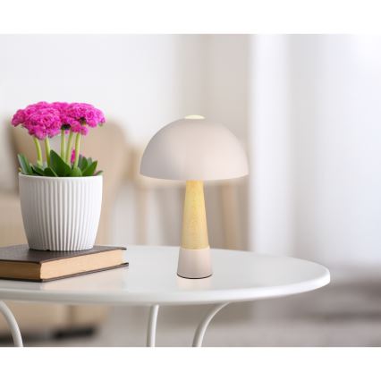 Globo - Tafellamp 1xE27ILLU/40W/230V beige