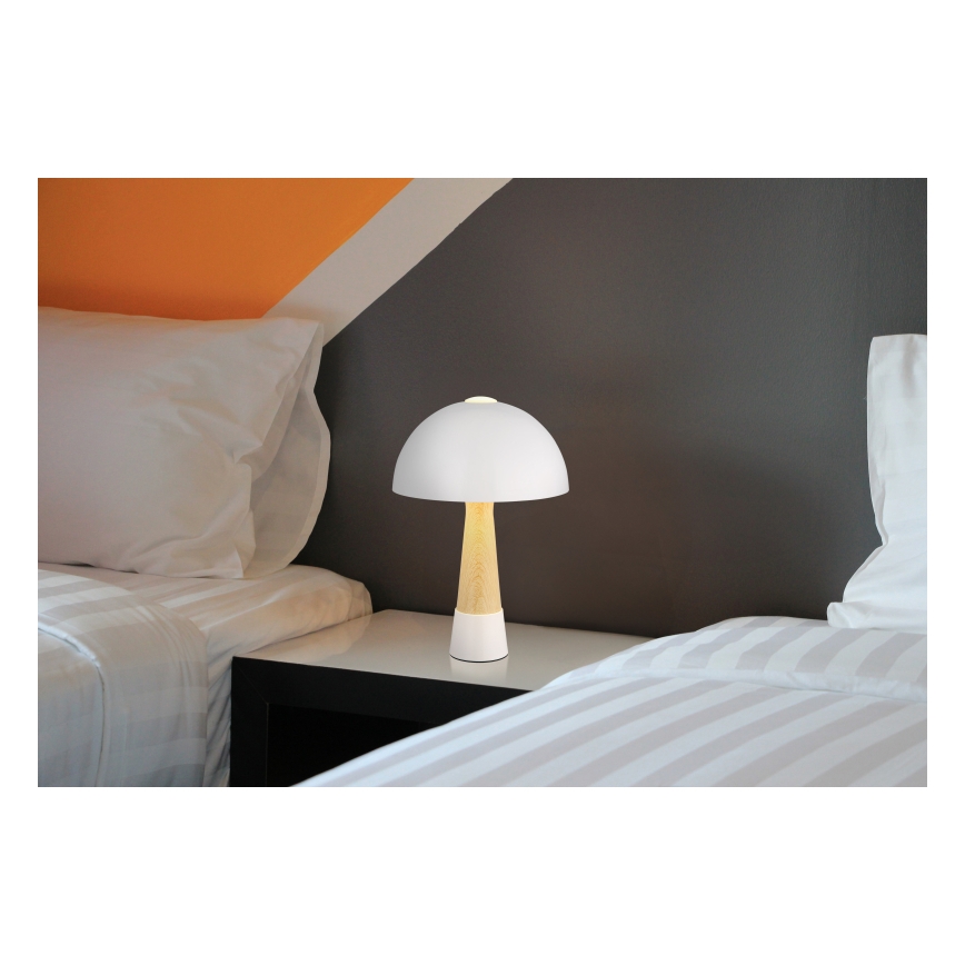 Globo - Lampe de table 1xE27ILLU/40W/230V blanche