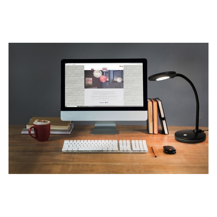 Globo - Dimbaar LED touch tafellampje LED/4,6W/230V zwart