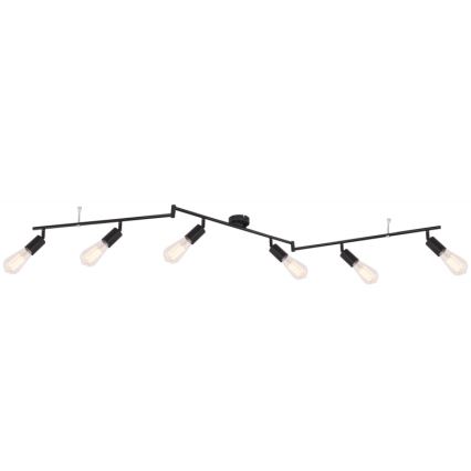 Globo - Spot verlichting 6x E27 / 60W / 230V