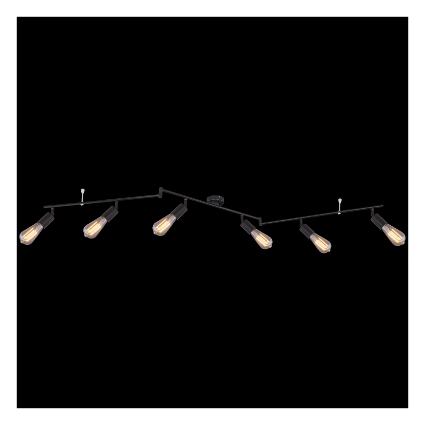 Globo - Spot verlichting 6x E27 / 60W / 230V