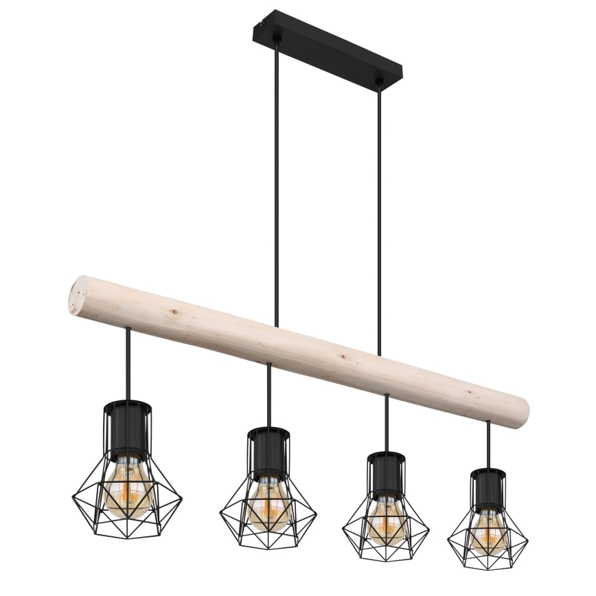 Globo - Hanglamp aan een koord 4xE27/40W/230V