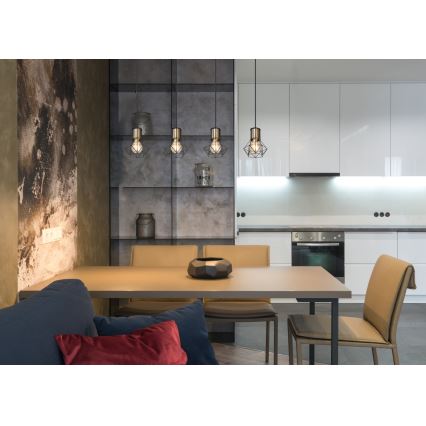 Globo - Hanglamp aan kabel 4xE27/40W/230V