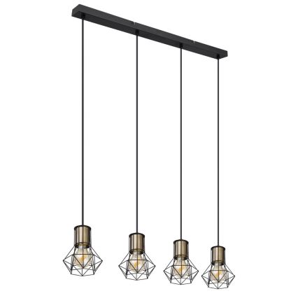 Globo - Hanglamp aan kabel 4xE27/40W/230V