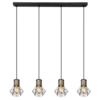 Globo - Hanglamp aan kabel 4xE27/40W/230V