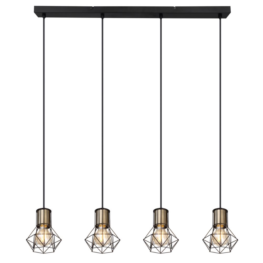 Globo - Hanglamp aan kabel 4xE27/40W/230V