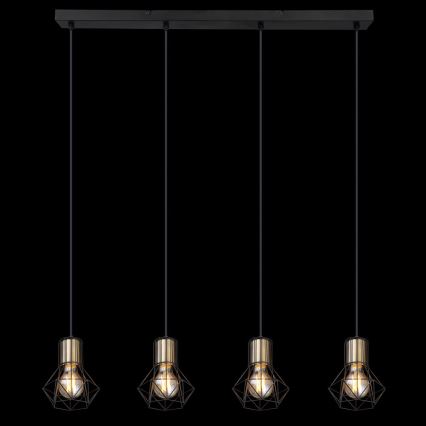 Globo - Hanglamp aan kabel 4xE27/40W/230V