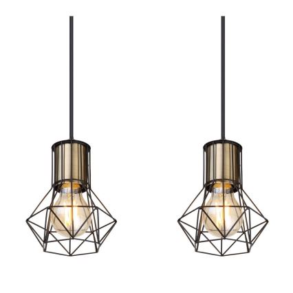 Globo - Hanglamp aan kabel 4xE27/40W/230V