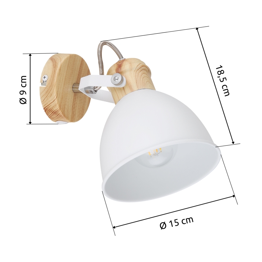 Globo - Wandspot 1xE27/40W/230V