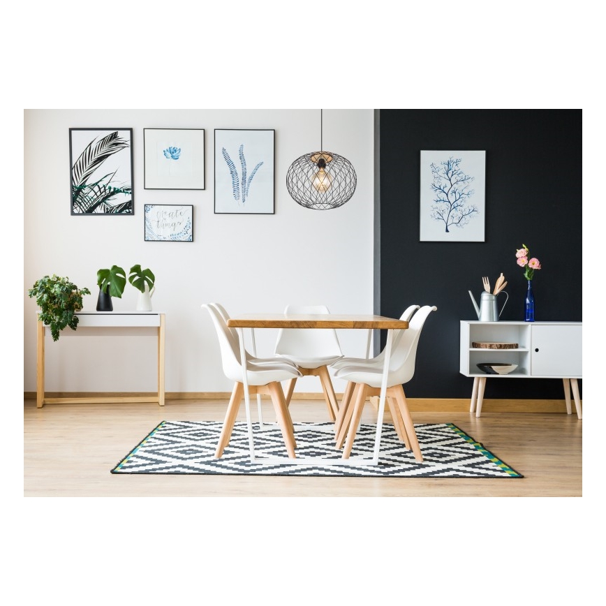 Globo - Hanglamp aan een koord 1xE27/60W/230V