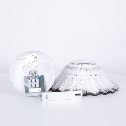 Globo - Wandspot 1x E27 / 40W / 230V