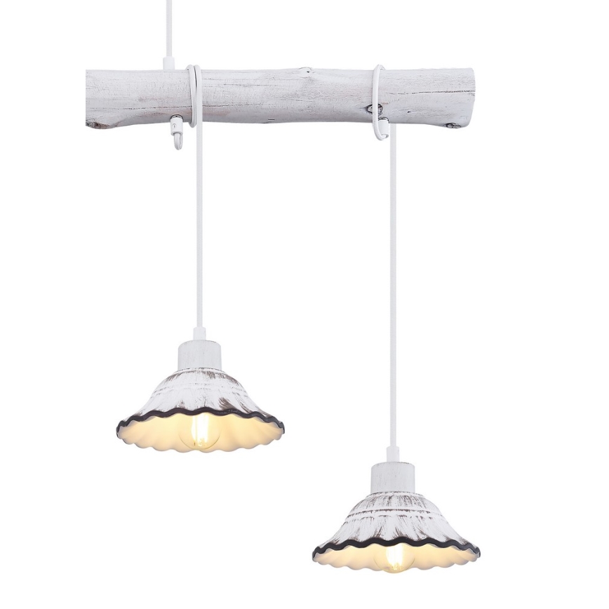 Globo - Kroonluchter aan koord 4x E27 / 40W / 230V