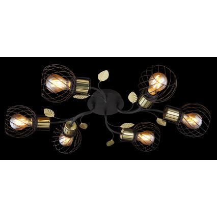 Globo - Hanglamp voor Oppervlak Montage 6xE27/40W/230V