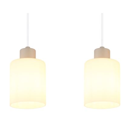 Globo - Hanglamp met kabel 4xE27/40W/230V