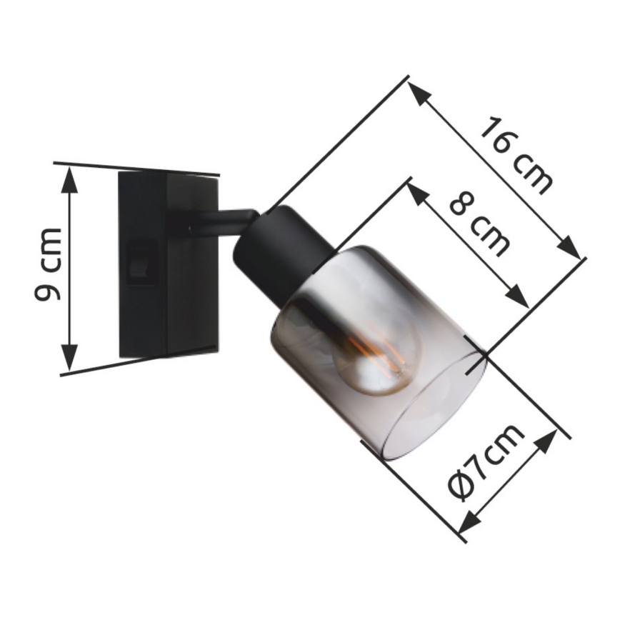 Globo - Wandspot 1xE14/40W/230V