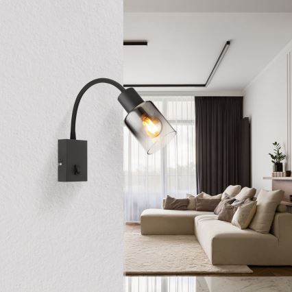Globo - Flexibele wandlamp 1xE14/40W/230V