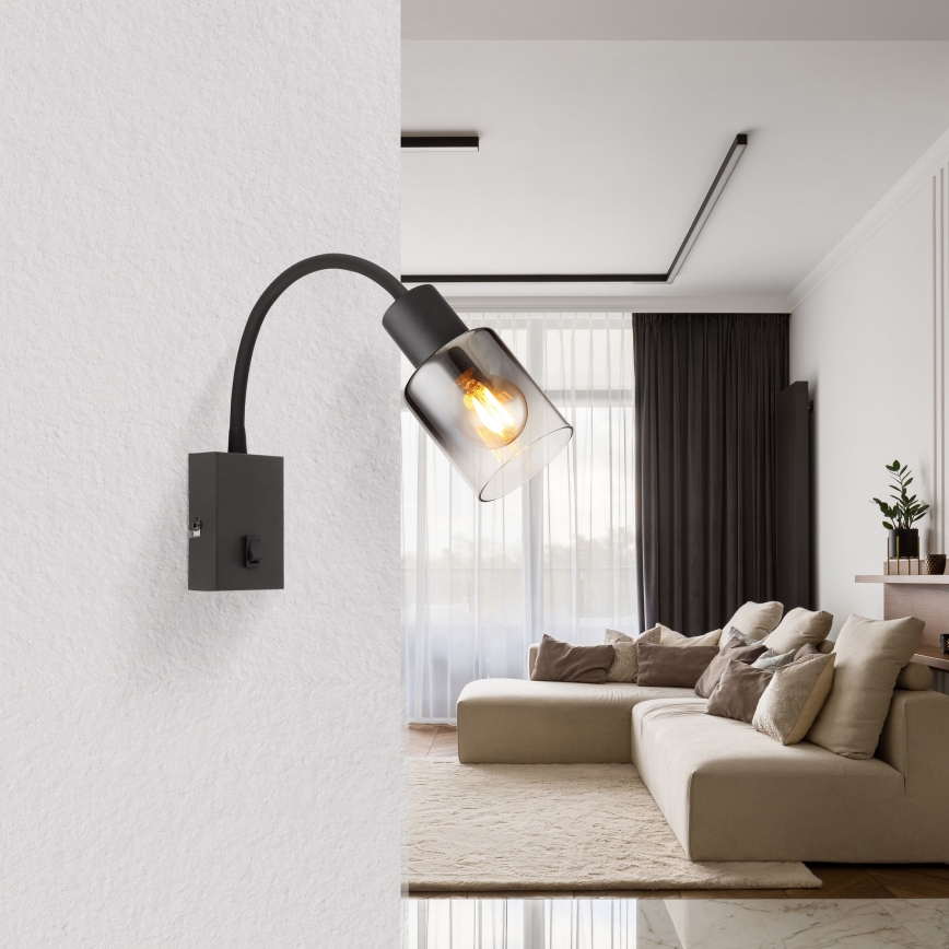 Globo - Flexibele wandlamp 1xE14/40W/230V