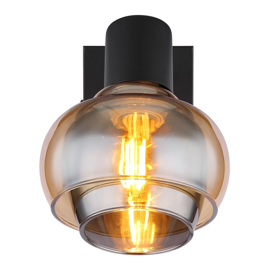 Globo - Applique murale spot 1xE14/40W/230V noire