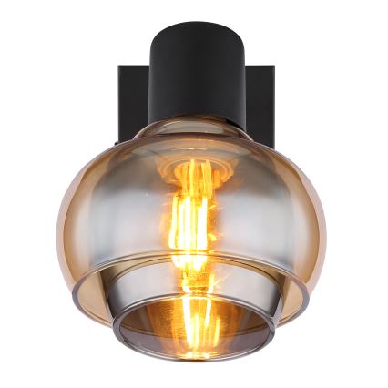 Globo - Wandspot 1xE14/40W/230V zwart
