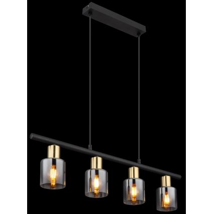 Globo - Hanglamp aan een koord 4xE14/25W/230V
